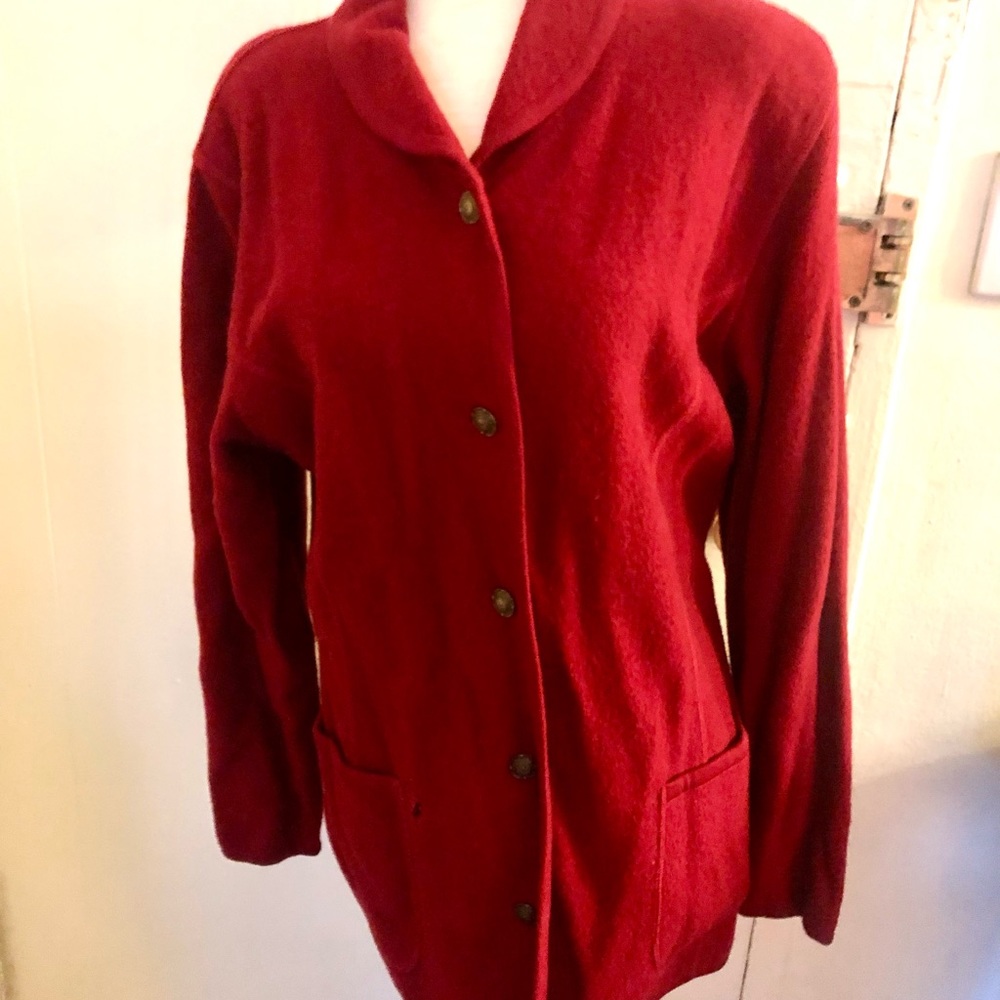 Vintage Jones New York Country Sweater Jacket -  Size M